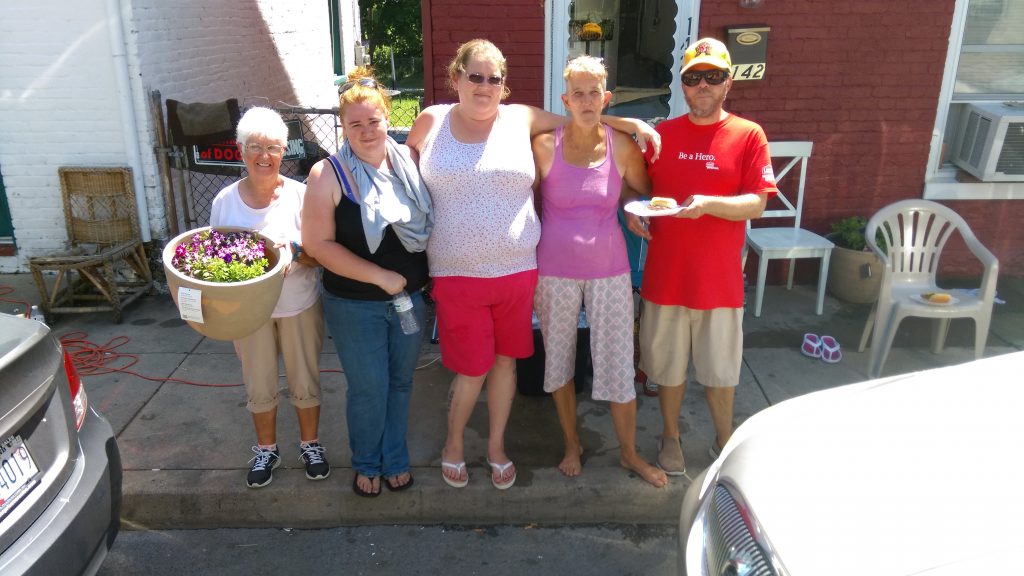 Group bbq photo