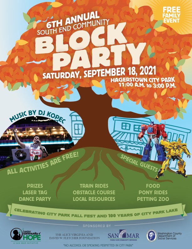 6th Annual South End Community Block Party set for 9/18 - Bester Community  of Hope